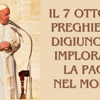 Oggi anche in Valle d'Aosta preghiera e digiuno per la pace; accolto appello urgente di Papa Francesco