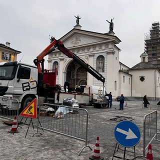 L'arrivo degli arredi