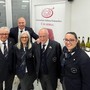 Da sinistra: Antonio Fusco (Presidente AIS Calabria), Maria Rosaria Romano (Responsabile Guida AIS Calabria), Alberto Levi (Presidente AIS Valle d'Aosta), Nicola Abbrescia (Presidente CERVIM), Simona Cairo (Delegata AIS Cosenza)