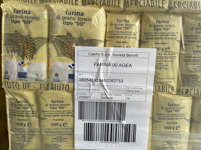 Arrivate al Banco Alimentare Vda le derrate Fse+