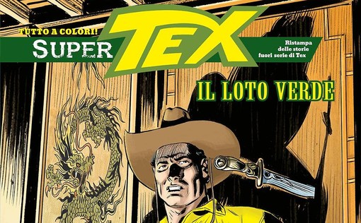 In edicola Super Tex - Tutto a colori “Il Loto Verde”: l’enigmatica maschera del nemico