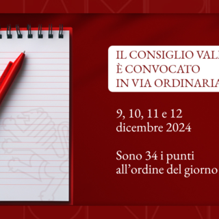 Le leggi di bilancio della Regione al centro dell'adunanza del Consiglio regionale