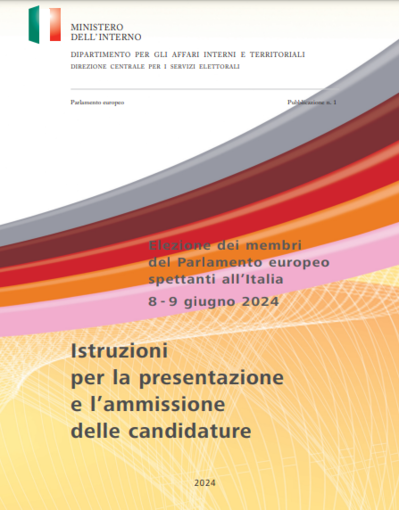 Elezioni europee: pubblicate dal Ministero le indicazioni per la presentazione delle candidature