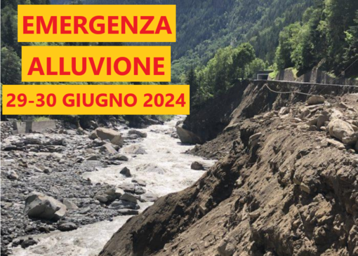 Alluvione 29-30 giugno: presentazione delle domande di contributo per l’immediato sostegno alla popolazione e ripresa delle attività economiche e produttive