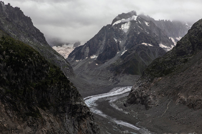 Dal 1850 ad oggi il ghiacciaio del Monte Bianco ha perso 300 metri di spessore all’altezza della stazione Montenvers