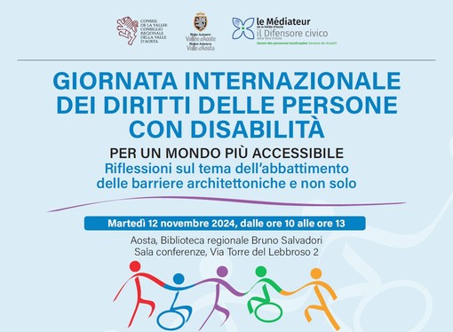 Per un mondo più accessibile: riflessioni sul tema il 12 novembre alla Biblioteca regionale