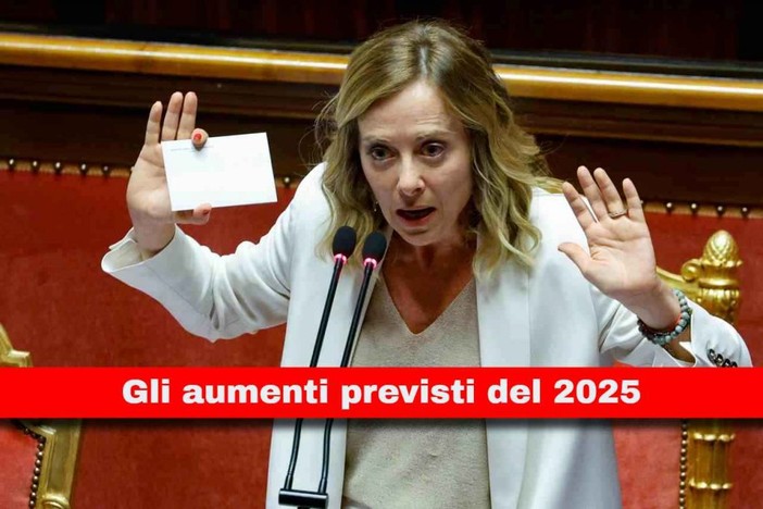 Rincari nel 2025.Gli aumenti “per ora!”