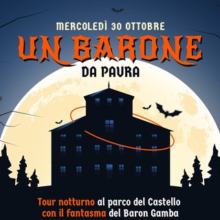 Un Barone da paura al Castello Gamba: Con l'École Hôtelière un tour notturno per Halloween