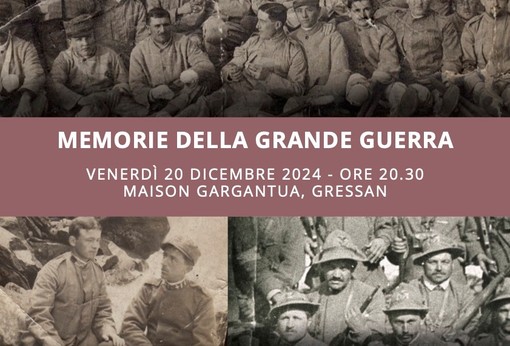 Memoria della Grande Guerra: Una serata di storie e canti alla Maison Gargantua di Gressan