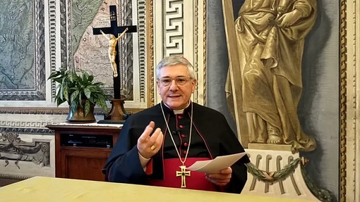 Mons. Franco Lovignana, Vescovo di Aosta e Presidente della Conferenza Episcopale Piemonte Valle d'Aosta