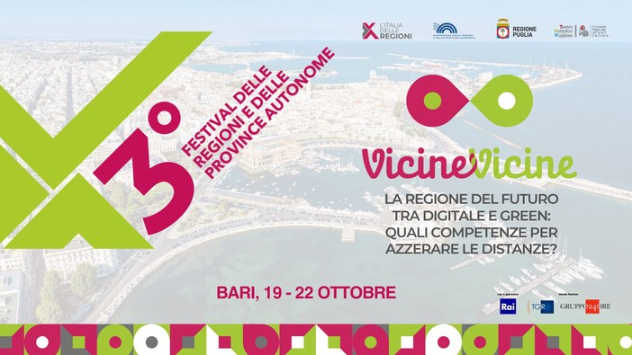 La Valle d’Aosta a Bari dal 19 al 22 ottobre per il Festival delle Regioni e delle Province autonome