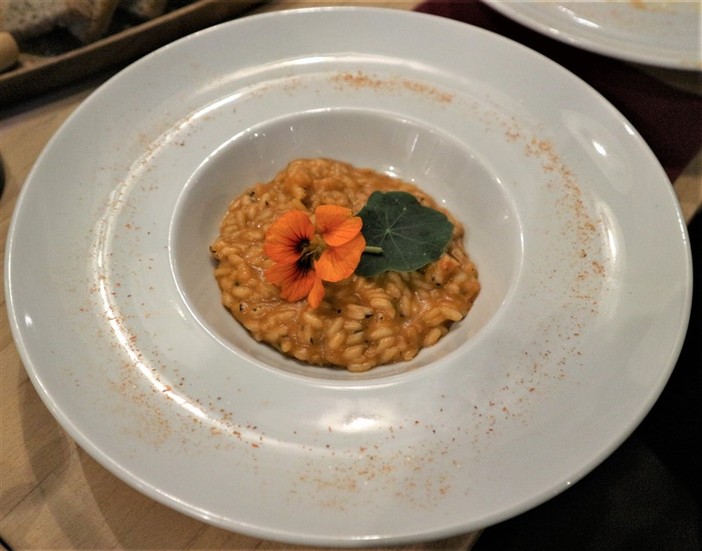 Piatto Festival risotto di Sanremo