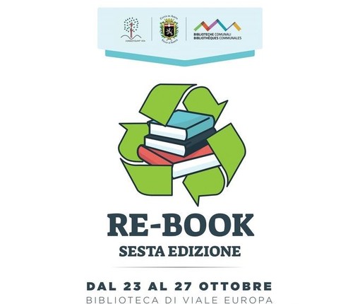 Dal 23 al 27 ottobre torna il mercatino del libro usato “Re-book”