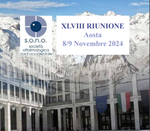 L'8 ed il 9 novembre, la valle d'Aosta ospiterà il convegno scientifico annuale  della Societa’ Oftalmologica Nord Occidentale