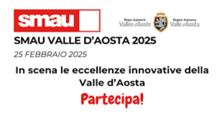 Smau Valle d’Aosta: la prima edizione alla Pépinière d’Entreprises di Aosta