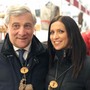 Tajani e Emili Riny ad una edizione della Foire de Saint Ours