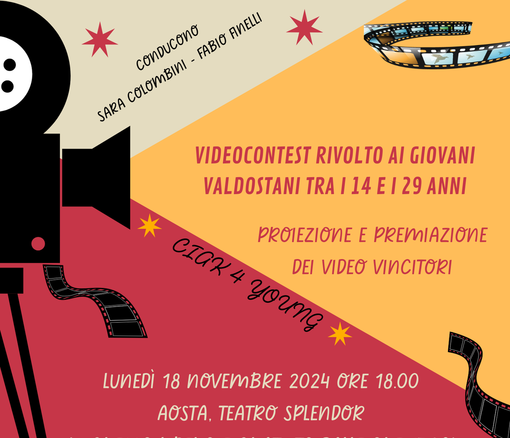 Videocontest “CIAK4YOUNG”: proiezione e premiazione dei cortometraggi vincitori