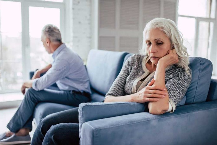 Grey divorce, aumentano le separazioni tra gli over 60