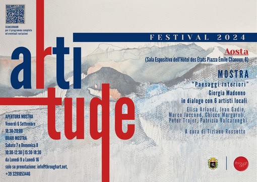 Paesaggi Interiori: L'Arte di Giorgia Madonno Incontra il Festival Artitude 2024 ad Aosta