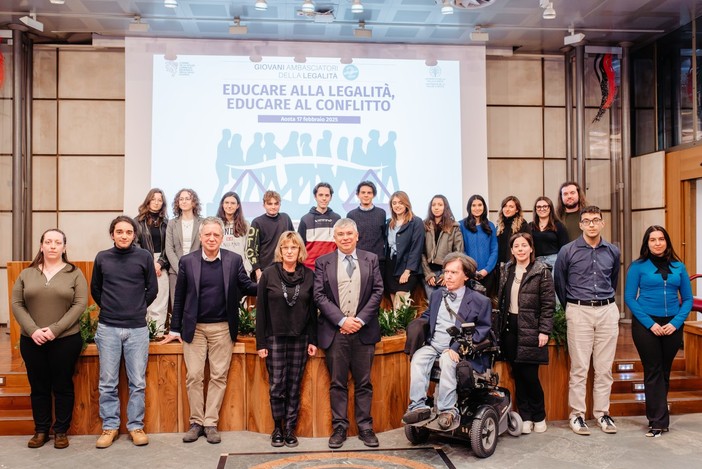 Aperta la seconda edizione del corso &quot;Giovani ambasciatori della legalità&quot;