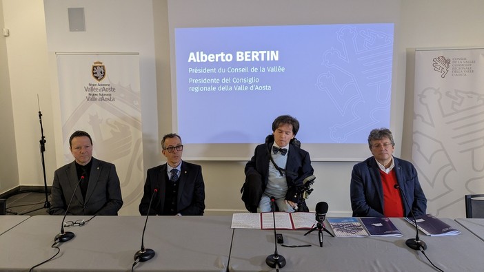 Presentata l'attività 2024 del Consiglio regionale della Valle d'Aosta