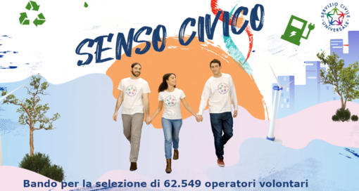 Bando per la selezione di 62.549 operatori volontari da impiegare in progetti di Servizio civile universale