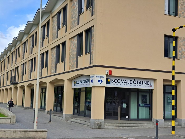 La sede di Aosta della Bccv