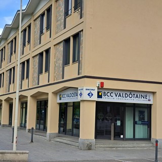 La sede di Aosta della Bccv