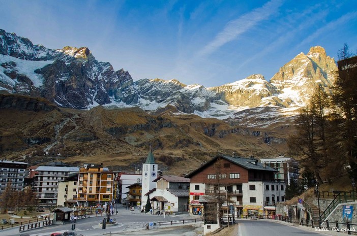 La località di Breuil Cervinia nella Valtournenche