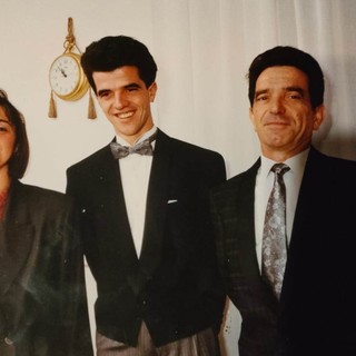 Da ds: Eugenio, Pietro e Marina