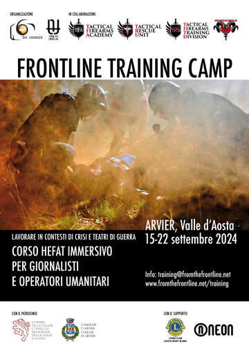 Al via la nona edizione del Frontline Training Camp di Arvier