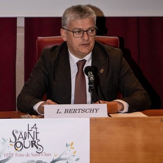 Luigi Bertschy, vice presidente della Regione nonché assessore allo sviluppo