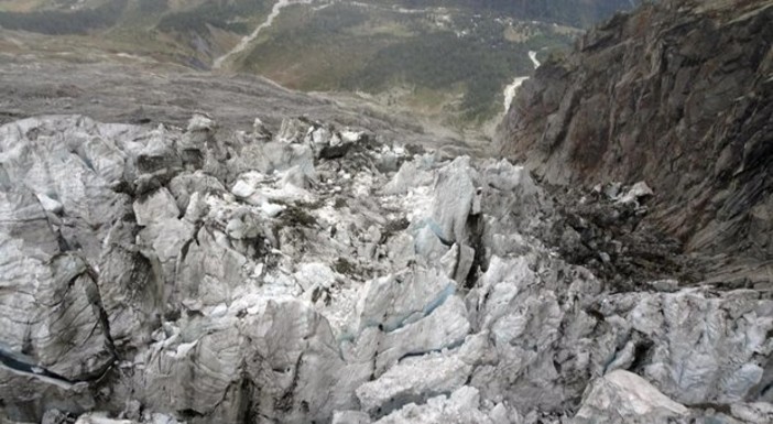 Precauzioni in Val Ferret per movimenti ghiacciaio Planpincieux