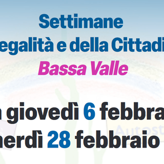 Le Settimane della legalità e della cittadinanza Bassa Valle