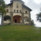 Il Santuario di San Bernardo sulla vetta del Monte Rubello (ph. L.Marchisio)