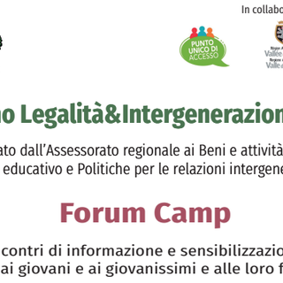 Piano Legalità&amp;Intergenerazionalità Forum Camp Avvio 2025