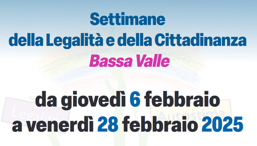 Le Settimane della legalità e della cittadinanza Bassa Valle