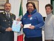 Da sx Comandante Bia, il vicepresidente Nicolotti e il componente del direttivo Piercarlo Lunardi