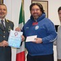 Da sx Comandante Bia, il vicepresidente Nicolotti e il componente del direttivo Piercarlo Lunardi