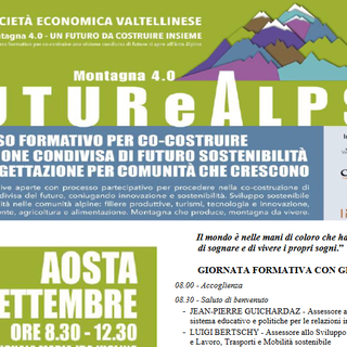 Progetto formativo “Montagna 4.0 FutureAlps”