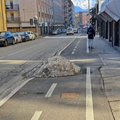 L'emblema dell'incuria ad Aosta dove il controllo del terririo non è più patrimonio di chi deve occuparsi di Aosta Capitale