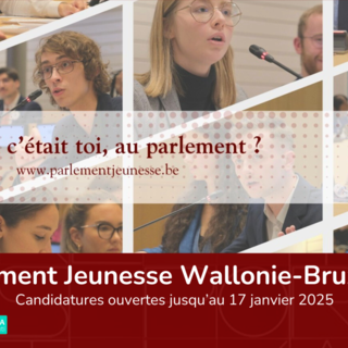 Parlement Jeunesse 2025 Wallonie-Bruxelles: avis de concours à l'intention des jeunes valdôtains