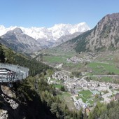 CHIUSURA SS 26 TRA PRE-SAINT-DIDIER E COURMAYEUR IL 12 FEBBRAIO