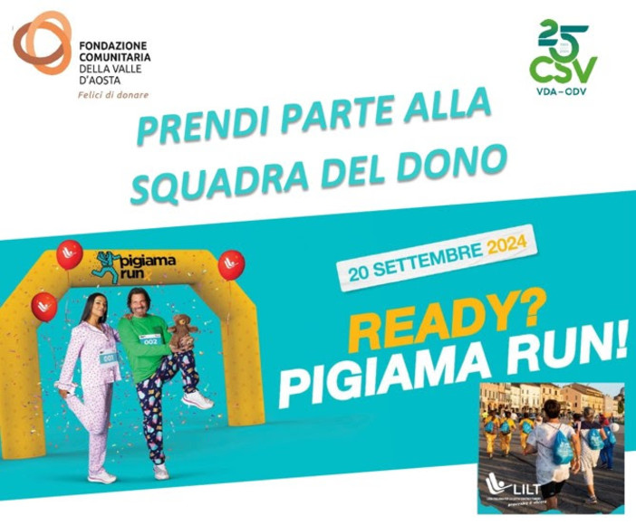 La LILT invita tutti al Pigiama Run