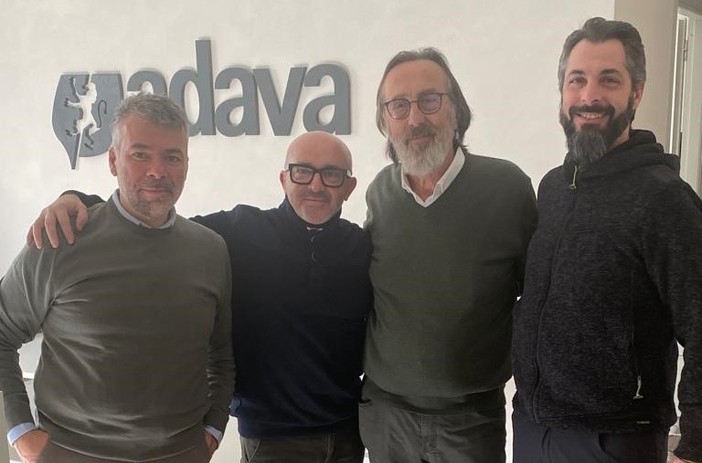 da sn: Emilio Conte, Giovanni Valente, Luigi Fosson e Michele Ciarlariello