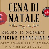 Cena di Natale Sfigatte giovedì 12 dicembre 2024 alle OFFICINE FERROVIARIE