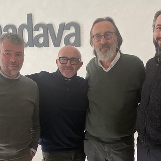 da sn: Emilio Conte, Giovanni Valente, Luigi Fosson e Michele Ciarlariello