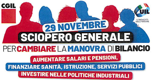 Sciopero Generale del 29 novembre: mobilitazione dei lavoratori in Valle d'Aosta e in tutta Italia&quot;