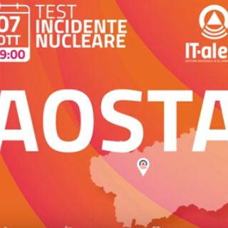 Test di allerta in Valle d'Aosta per prepararsi a possibili emergenze nucleari