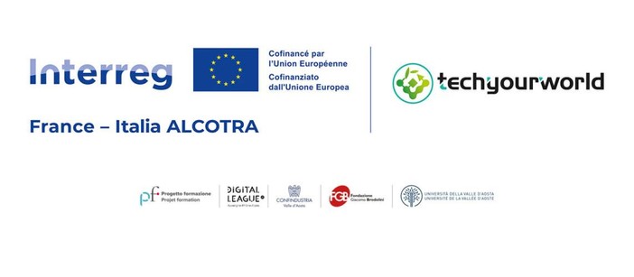 Prorogata al 20 gennaio la selezione di 30 giovani  del progetto TechyourWorld Interreg France-Italia Alcotra